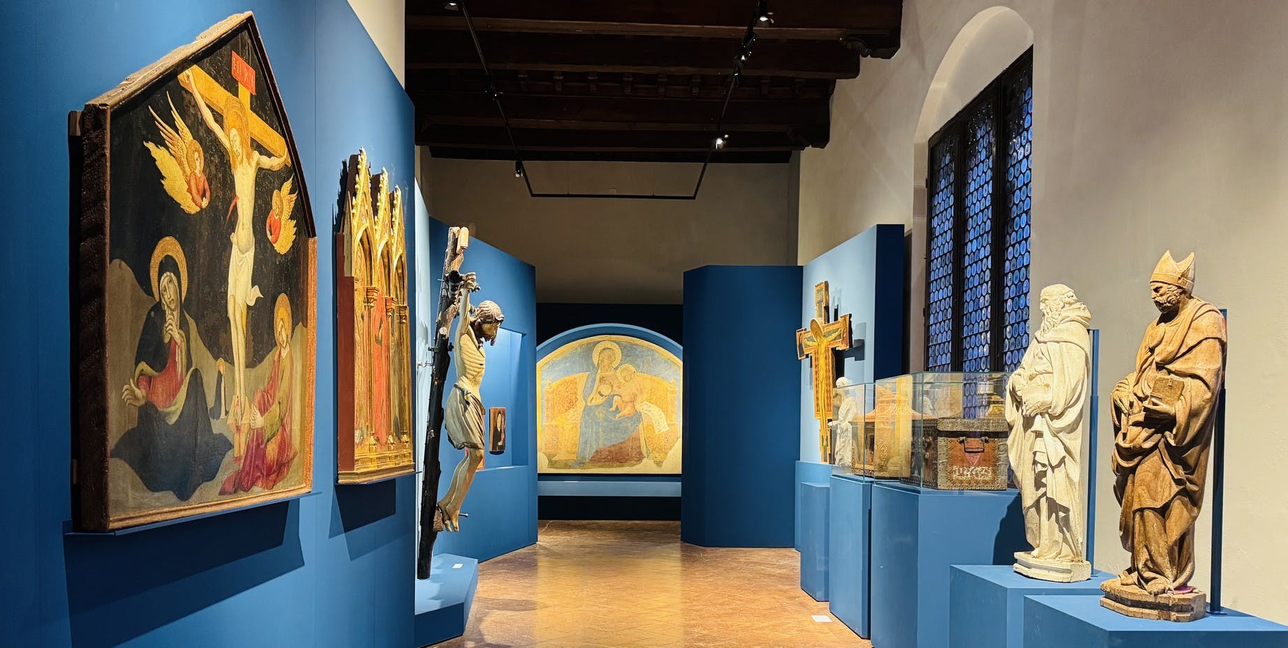 Prima sala della Galleria civica