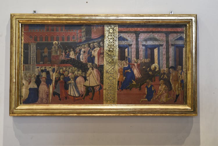 Predica di San Bernardino in Piazza del Campo