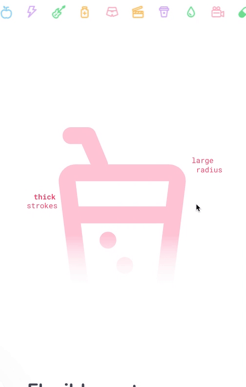 De animatie in de browser
