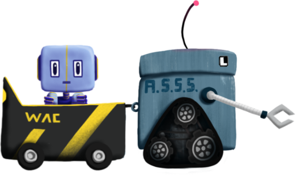 two robots