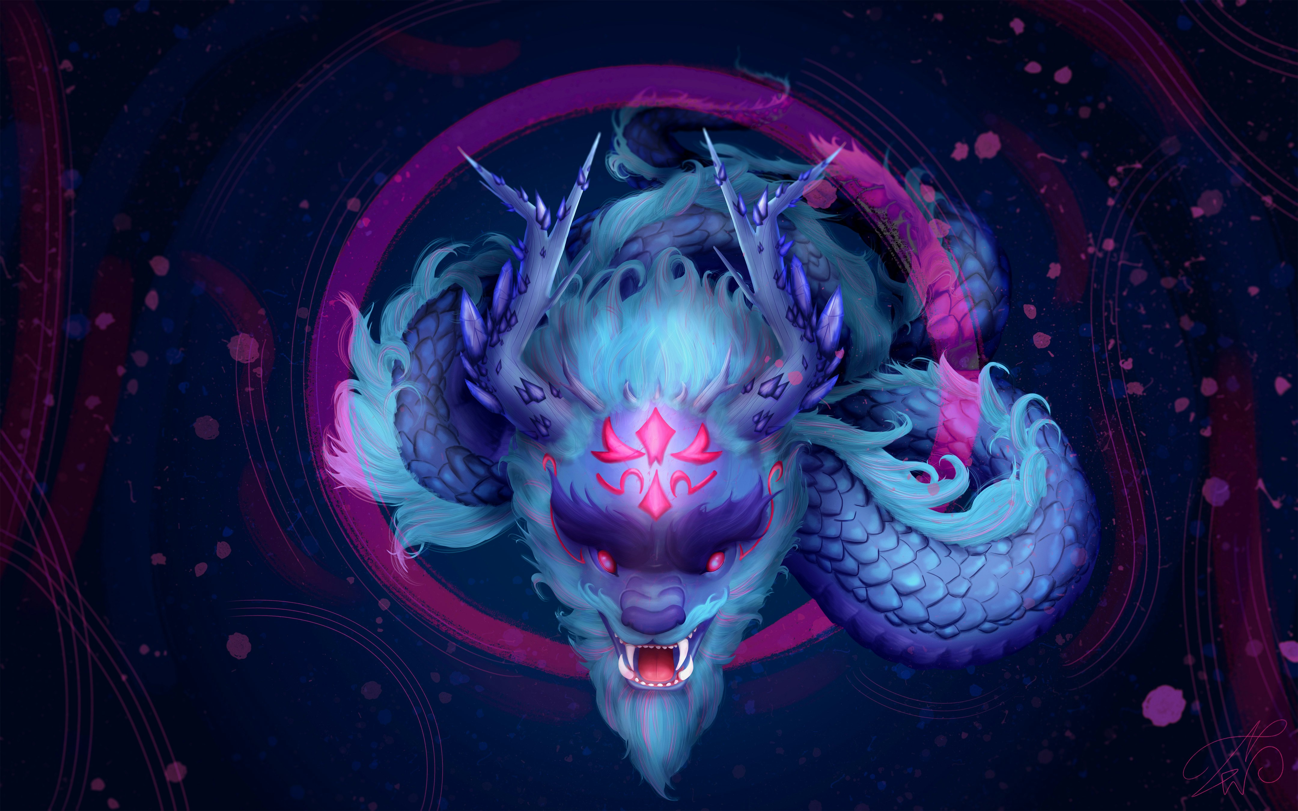 dragon painting
