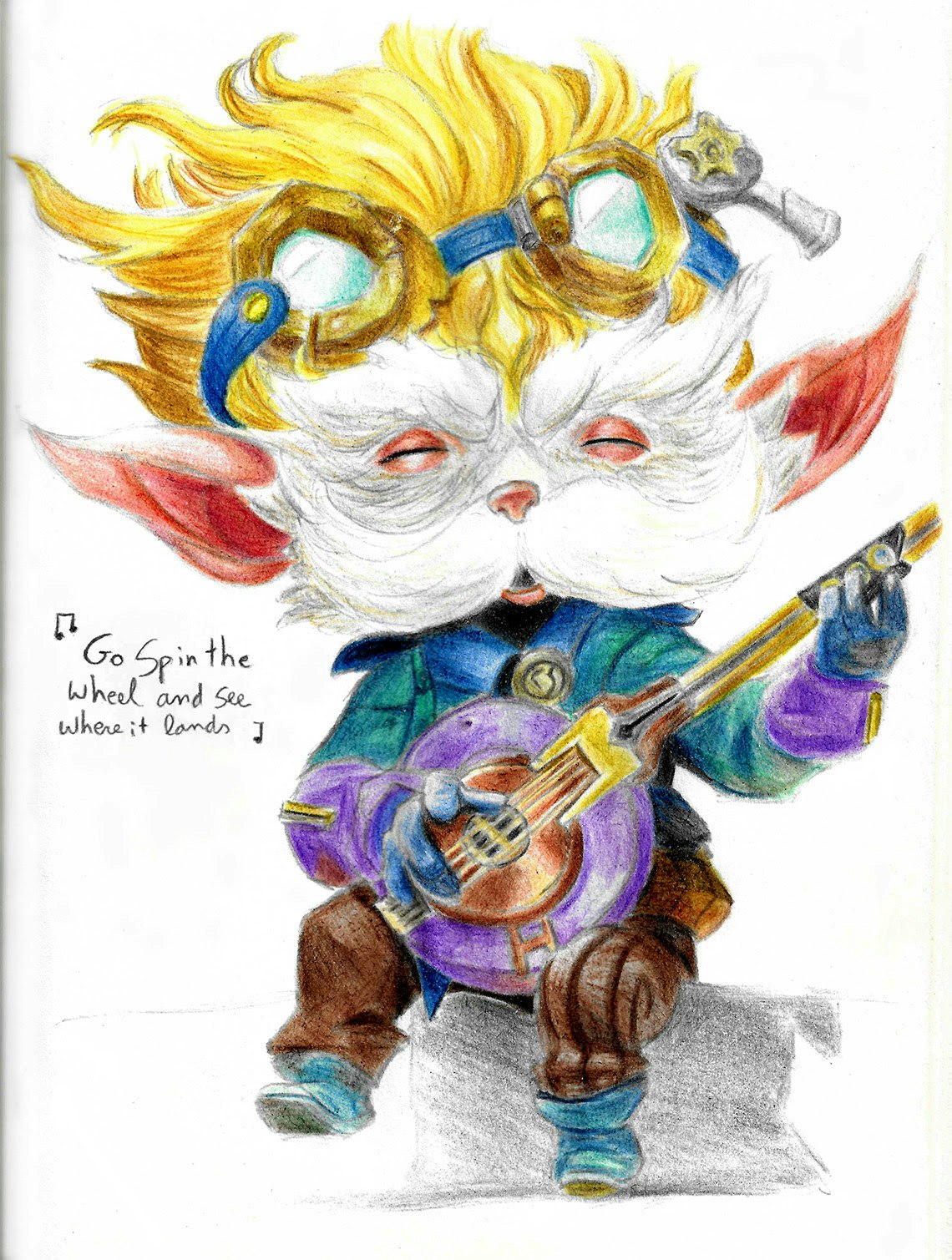 heimerdinger playing guitar