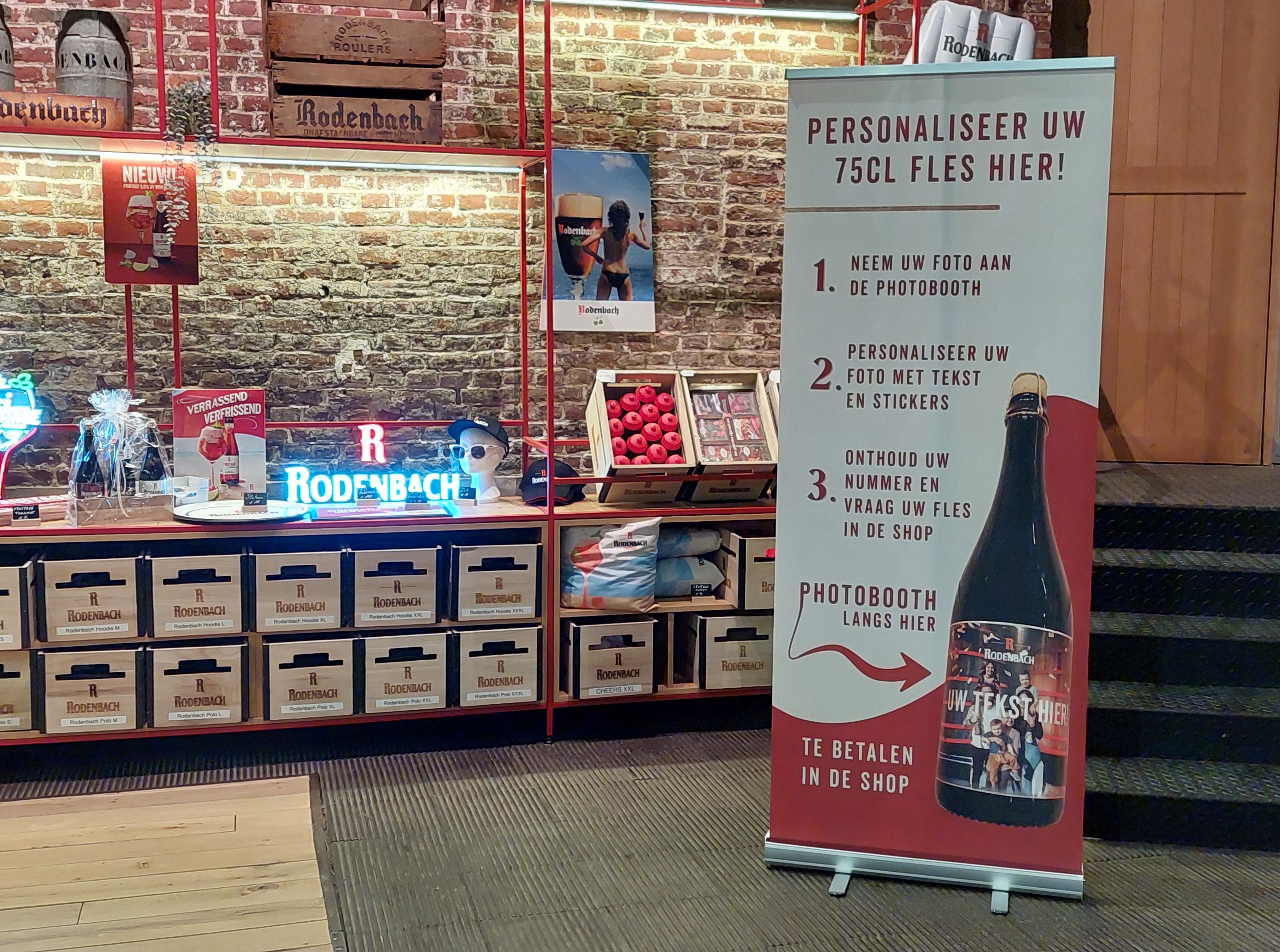 roll-up in shop