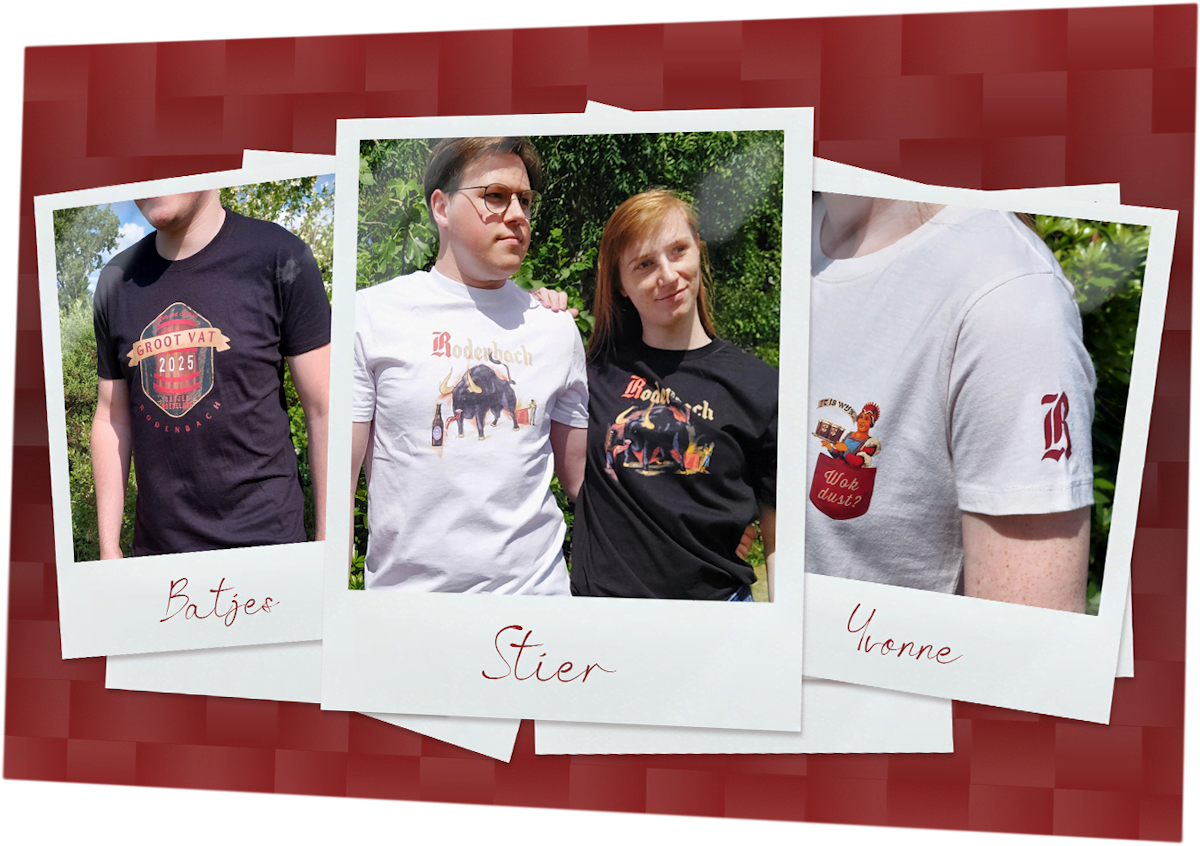 preview of some merch items