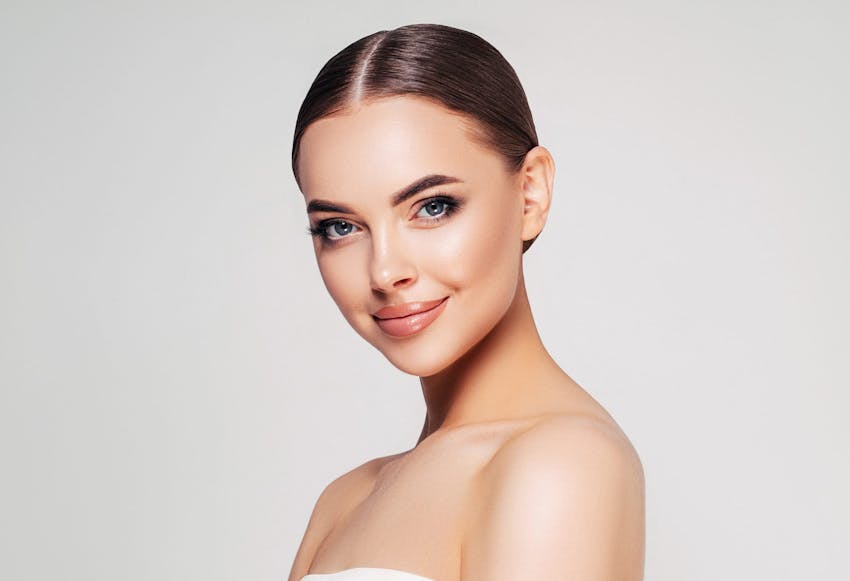 Woman with a Slicked Bun