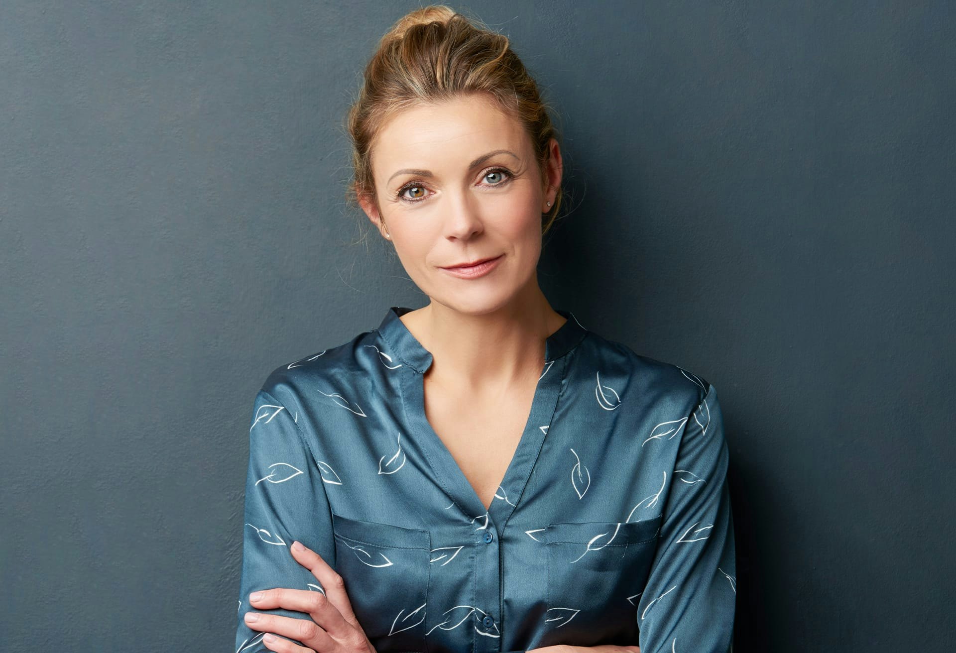 Woman with Her Arms Crossed