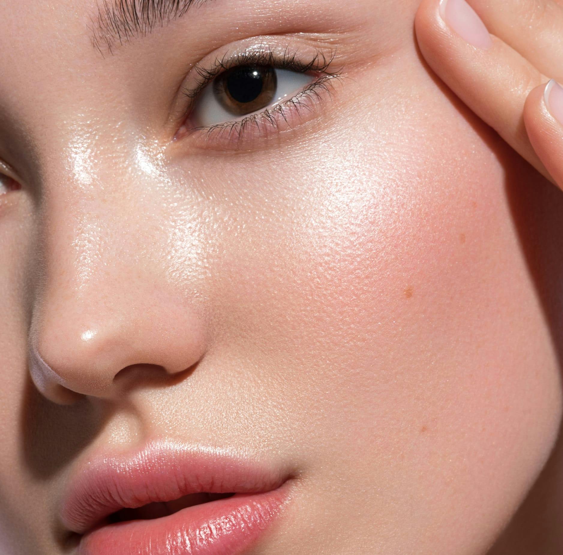 Closeup of a Woman's Face