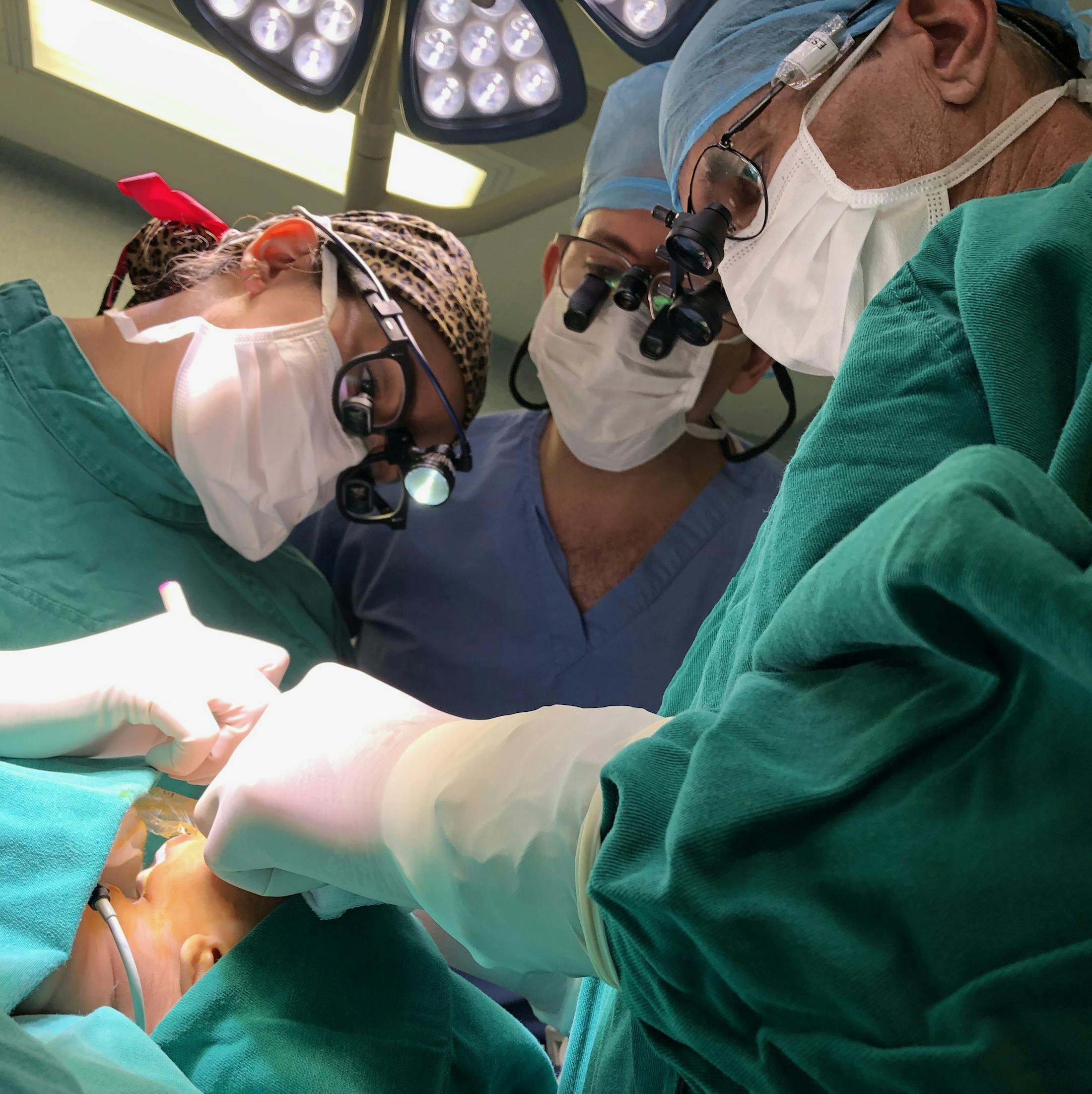 Doctors Performing a Procedure