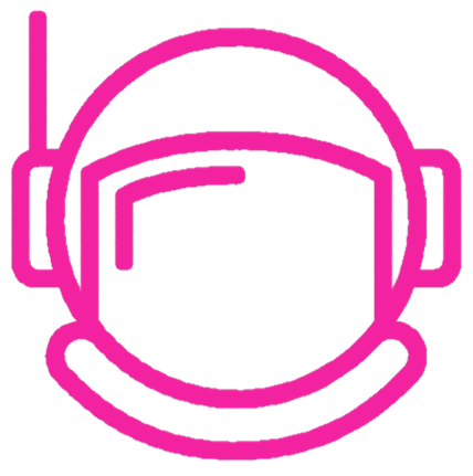 Icon of a pink helmet