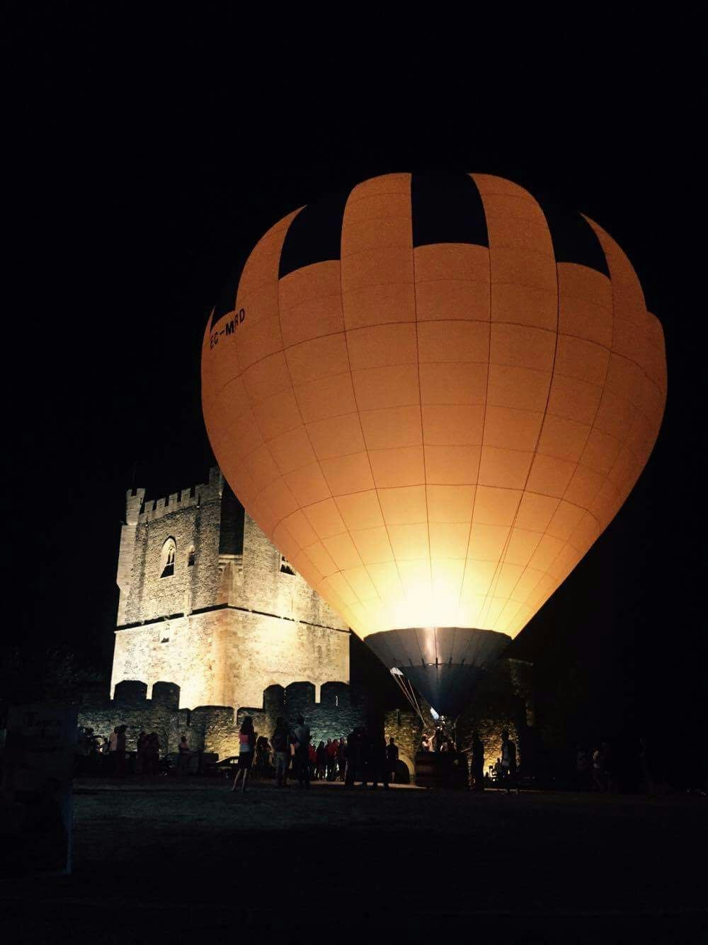 Hot air balloon in Bragança!