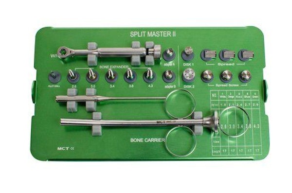 Ridge Split Instruments Split Master: Bone Expander + Ridge Splitting Combo Kit