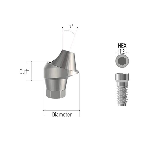 AnyRidge Compatible Multi-Unit Straight Abutment 2