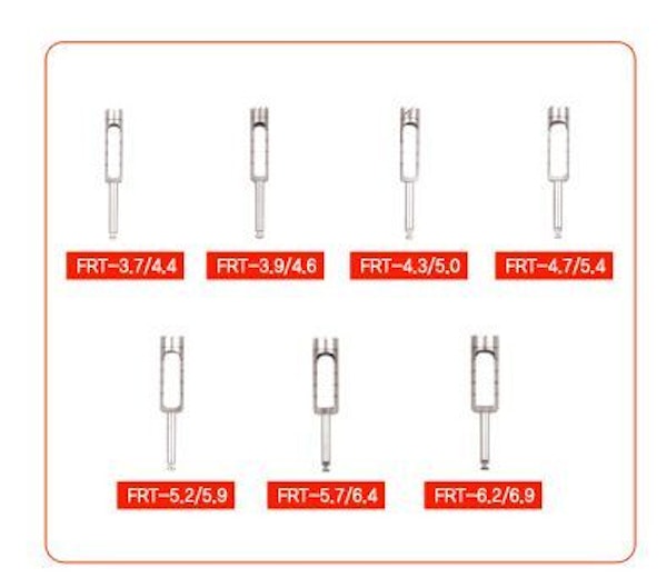 replacement trephines for the MCT Removal Kit.