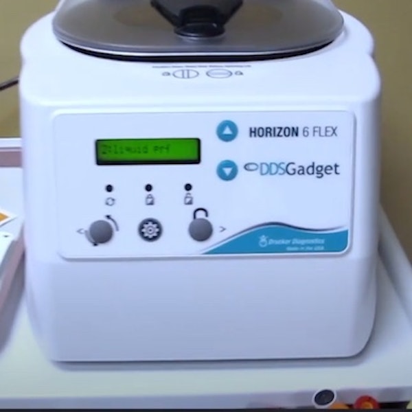 Horizontal Centrifuge Front