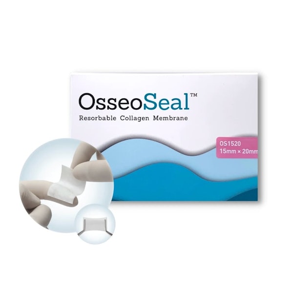 OsseoSeal Resorbable Porcine Collagen Membrane