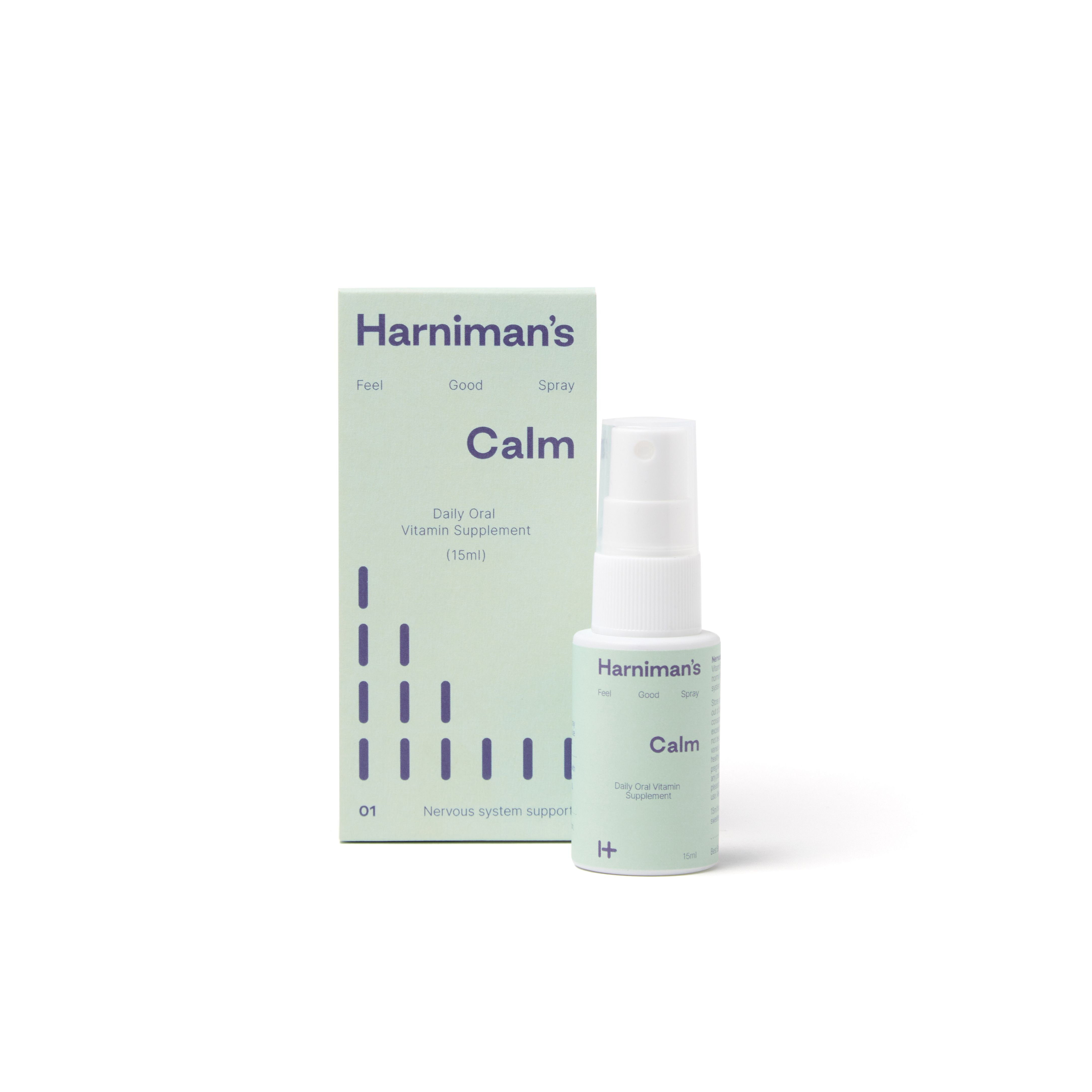 Harniman's Calm Box and Bottle