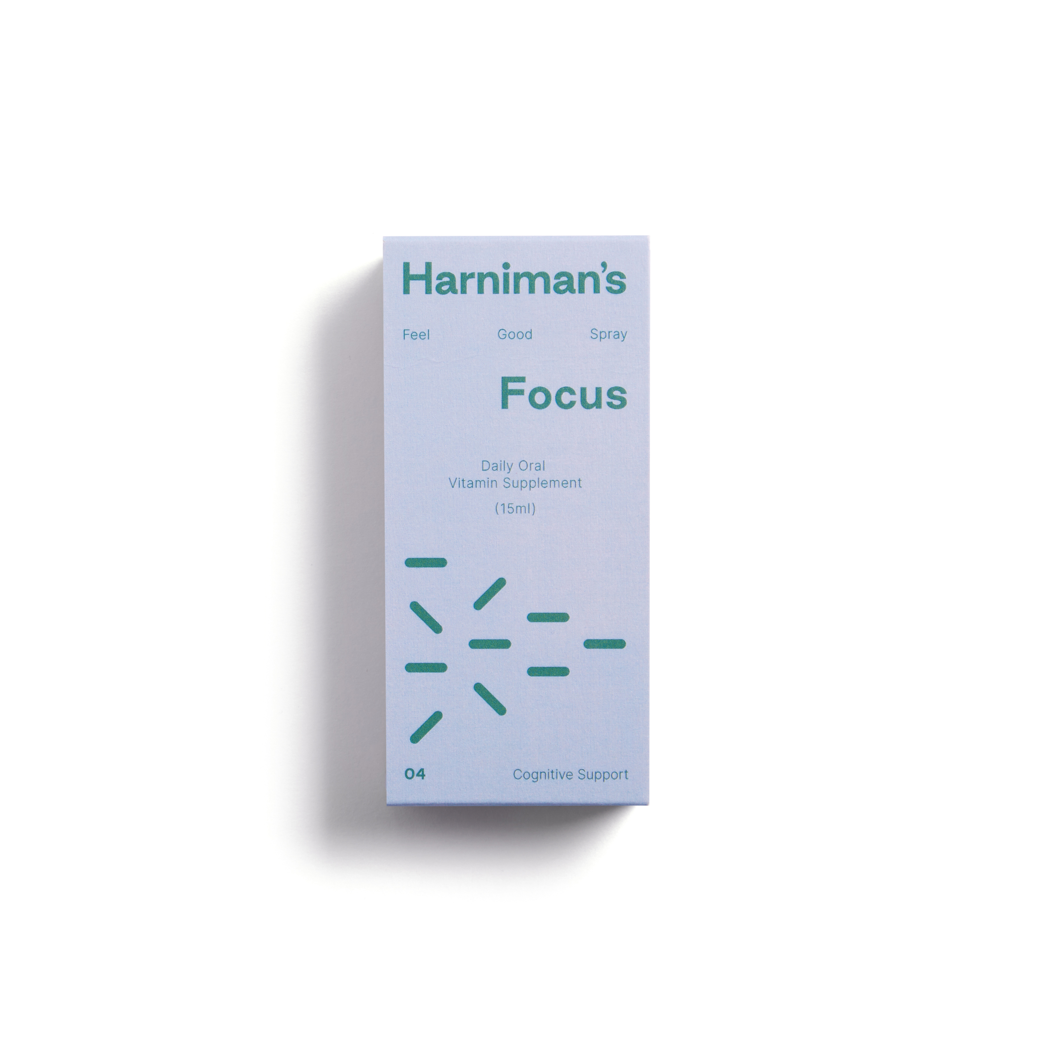 Harniman's Focus Box Front of Pack.