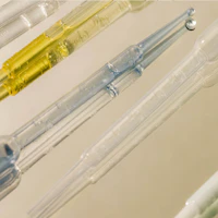 Photo of liquid in a syringe