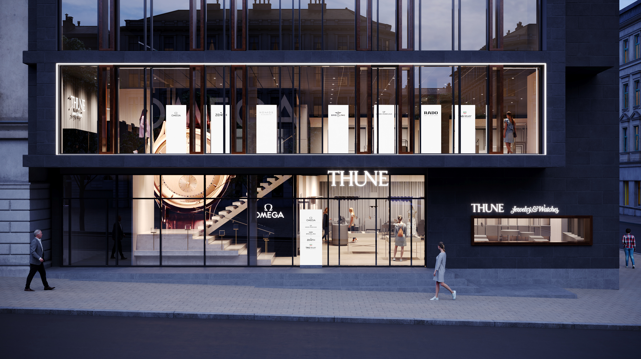 Creating the largest concept boutique for fine jewellery and watches in the Nordics