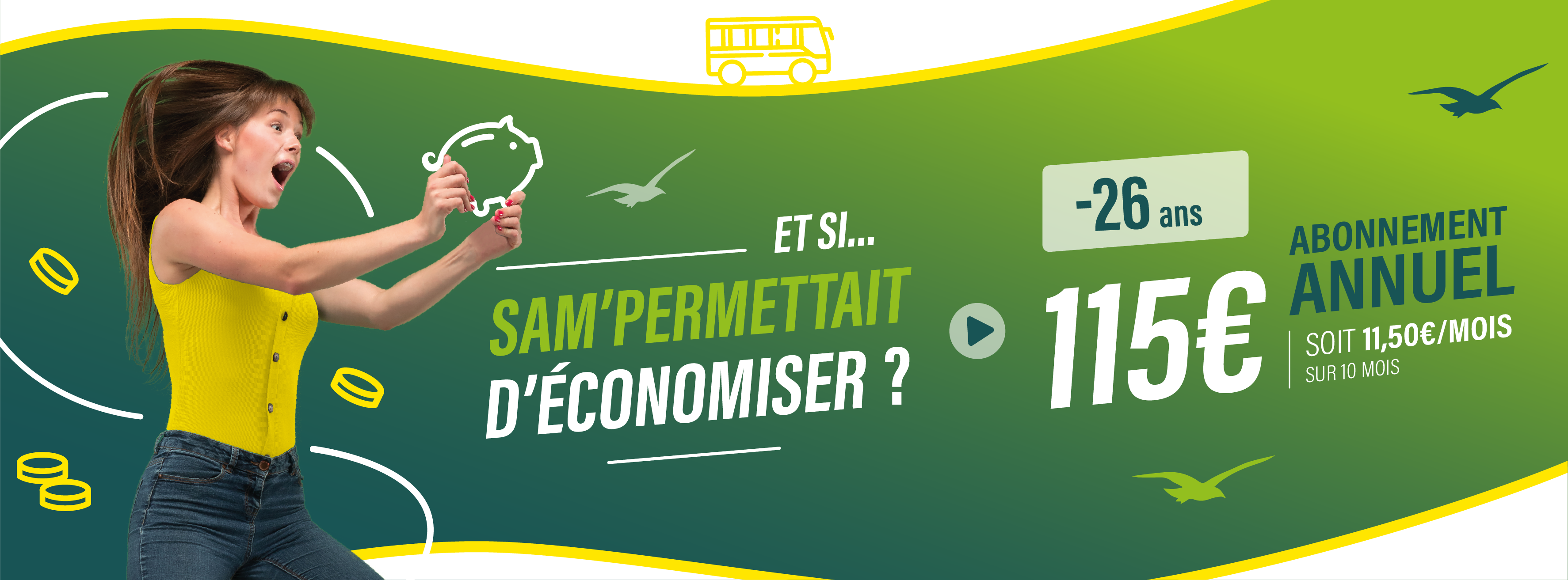 abonnement annuel - 26 ans