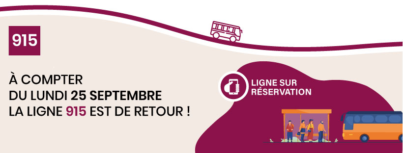 Retour de la ligne 915