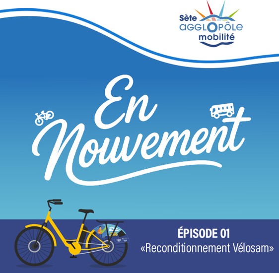 Visuel du 1er épisode sur le reconditionnement des VéloSAM
