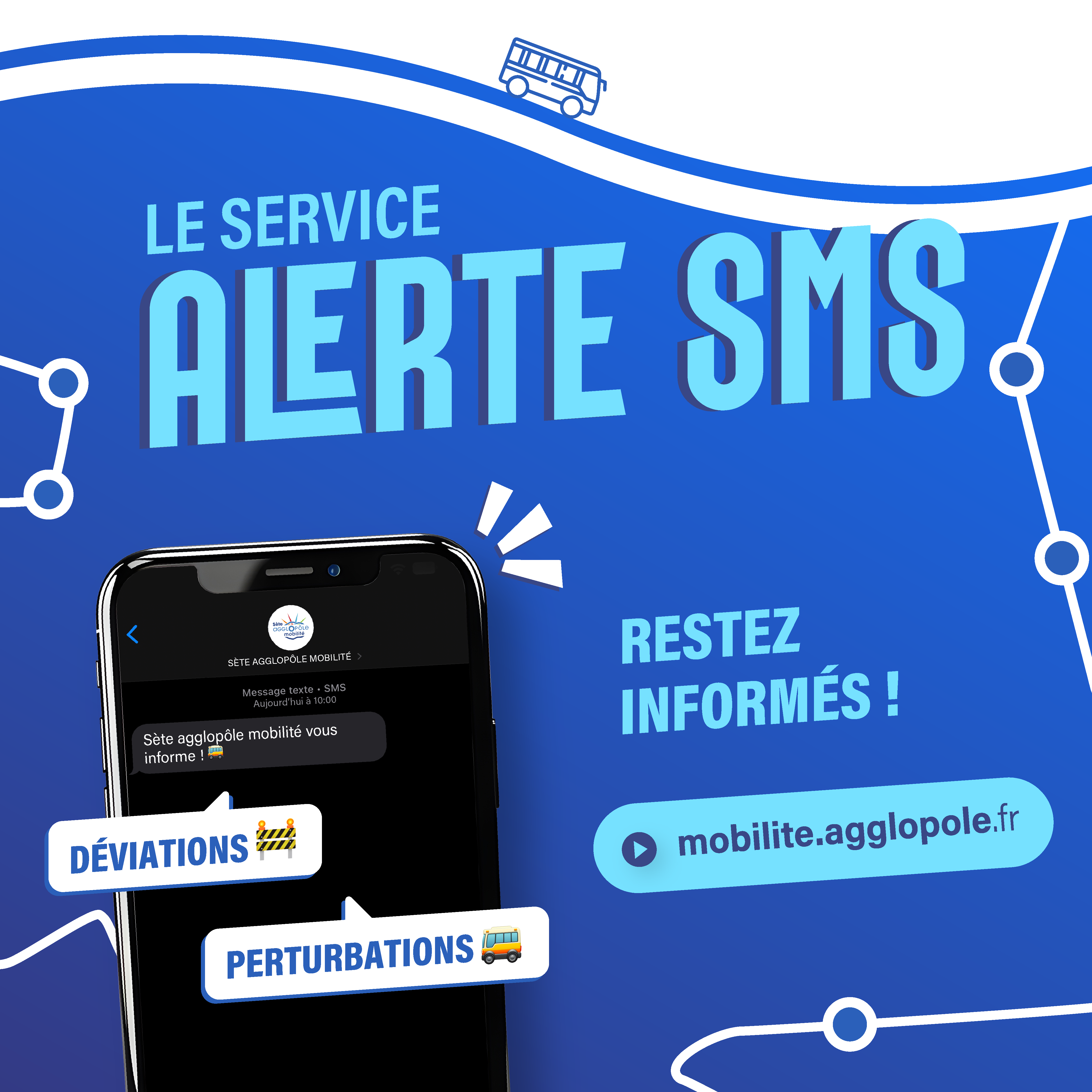 alerte sms