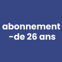 abonnement -26 ans