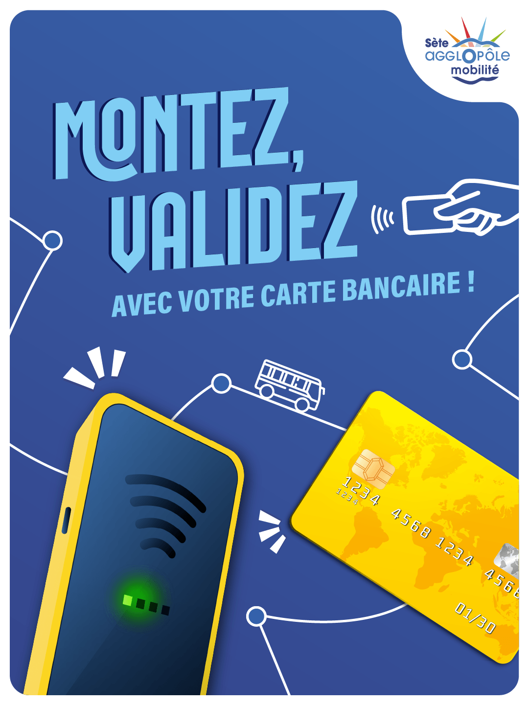visuel Montez, Validez avec votre carte bancaire