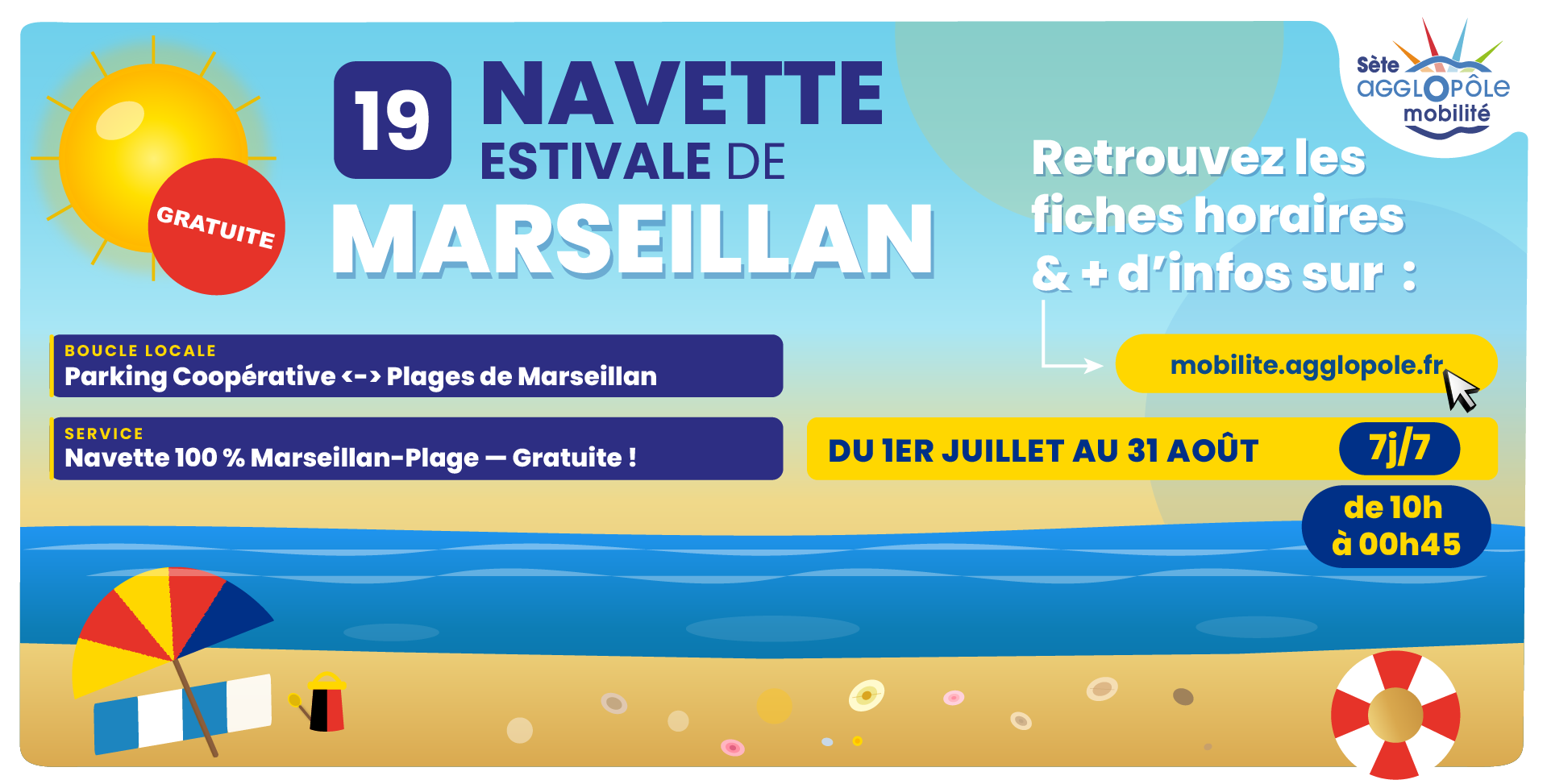 NAVETTE ESTIVALE