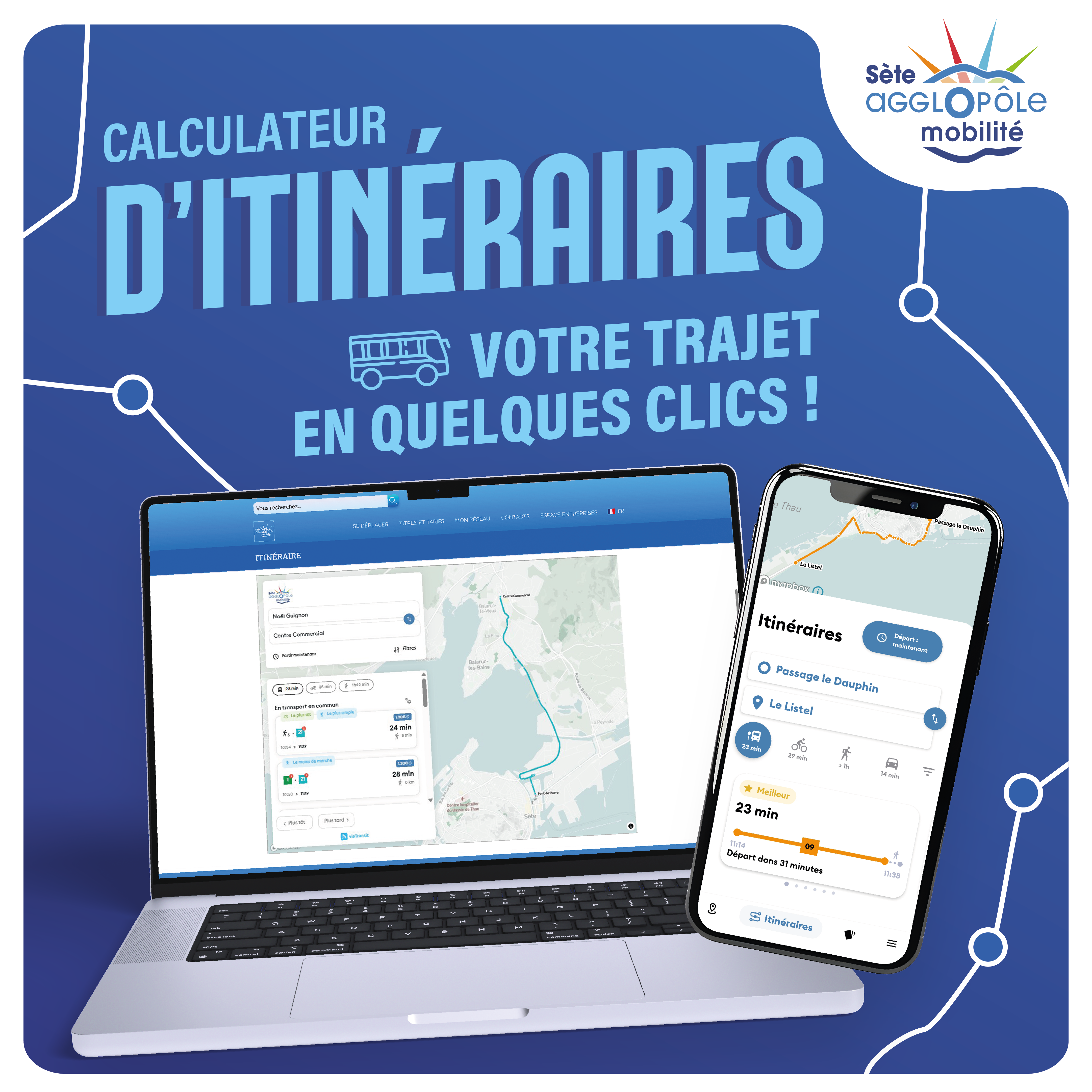 CALCUL ITINERAIRES