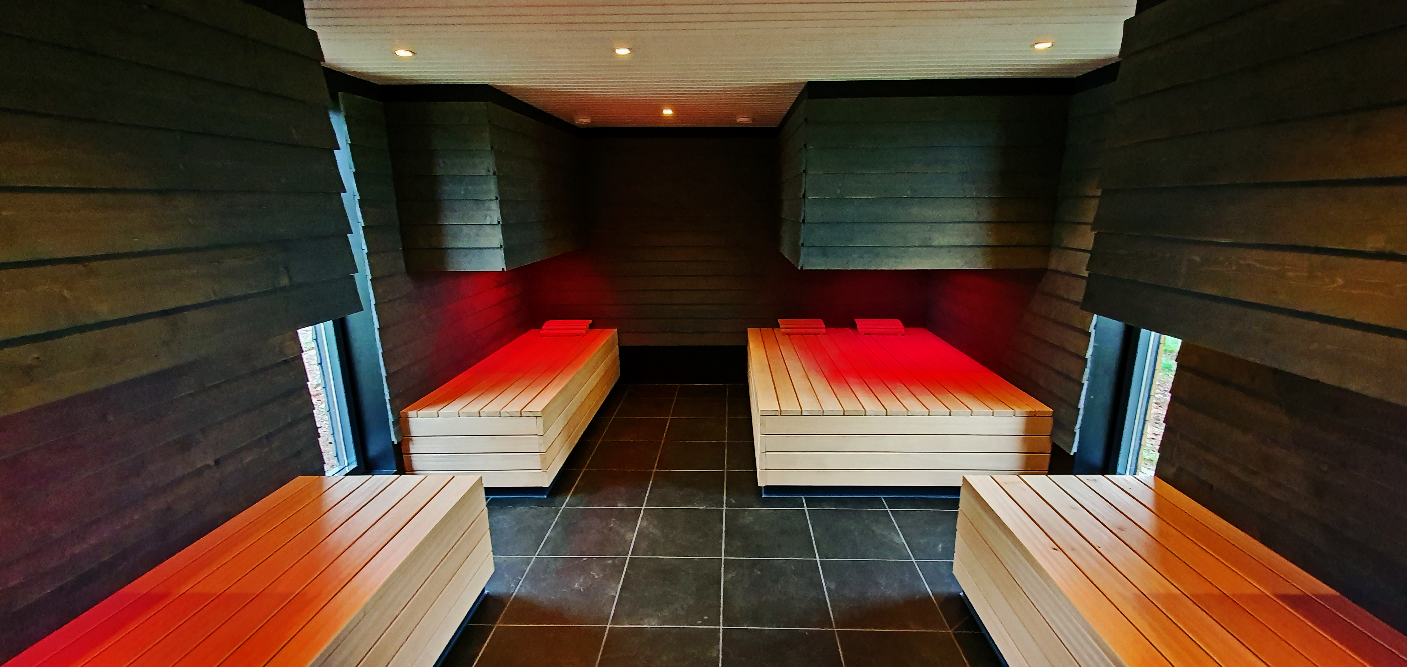 dun Encommium tweede Infrarood sauna 45°C