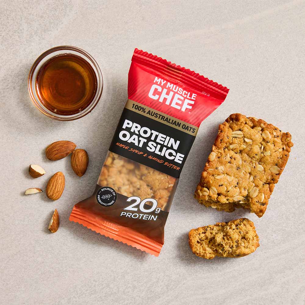 Protein Oat Slice 12 Pack $41.58 ($59.40) + more up to 30% off My Muscle Chef specials