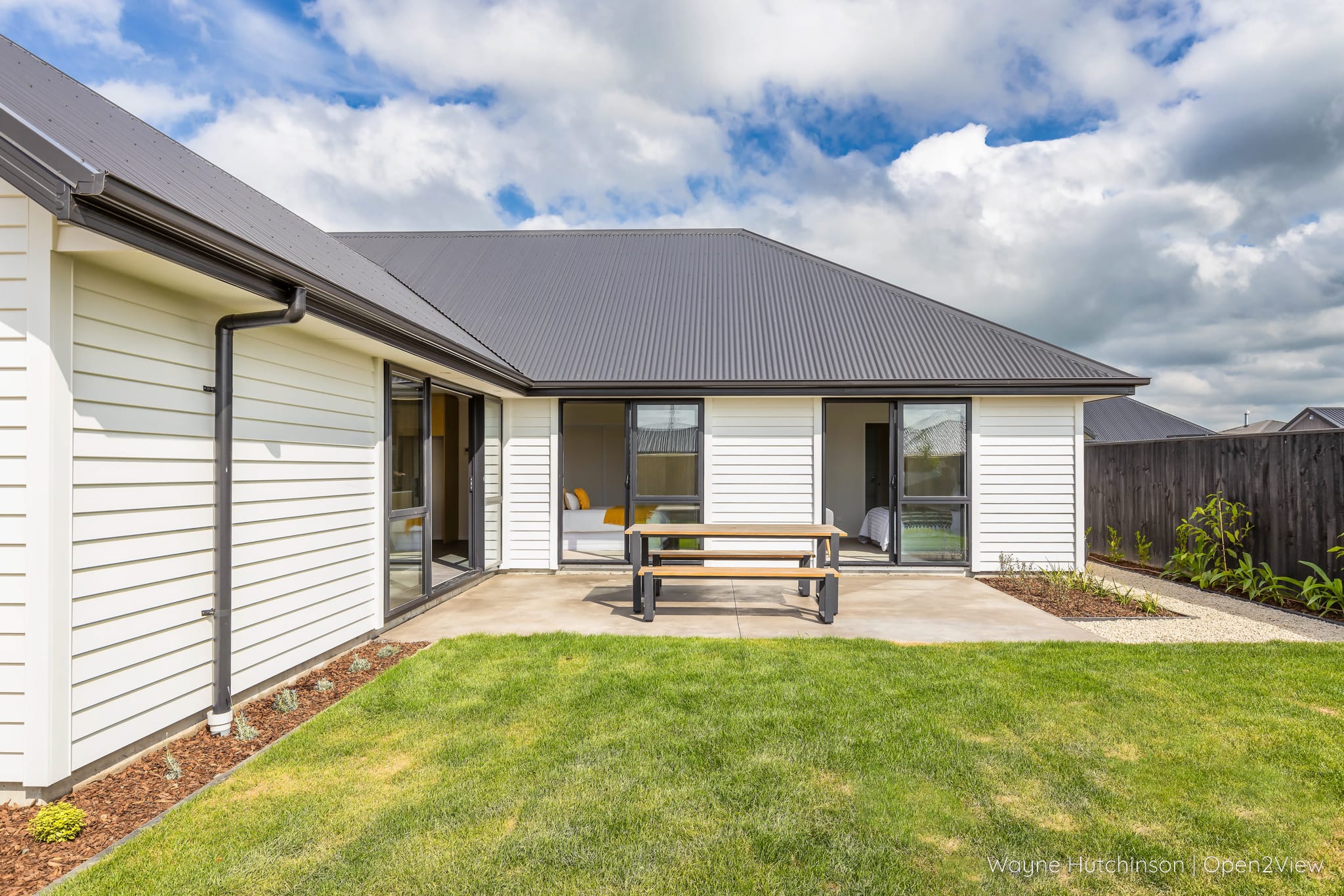 10 Pembrook Close - bench, furniture, grass, plant, housing, building, villa, house, cottage, lawn