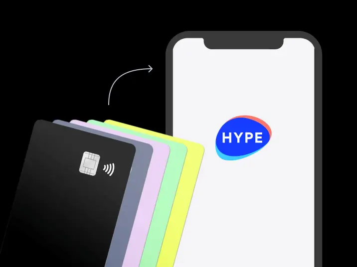 Ricarica HYPE da altre carte