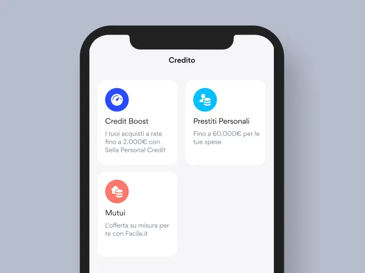 schermata credito app HYPE