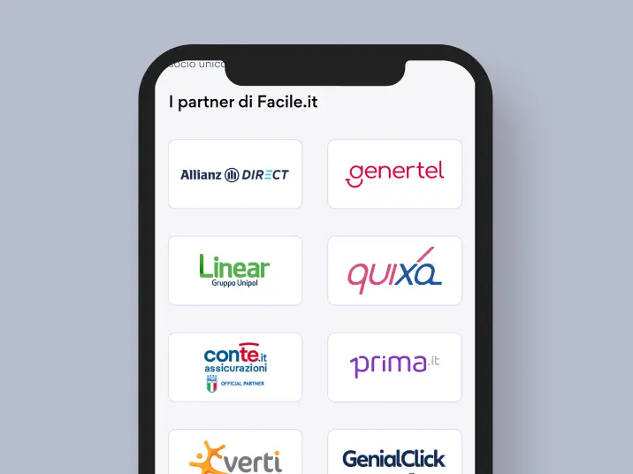 loghi dei partner facile