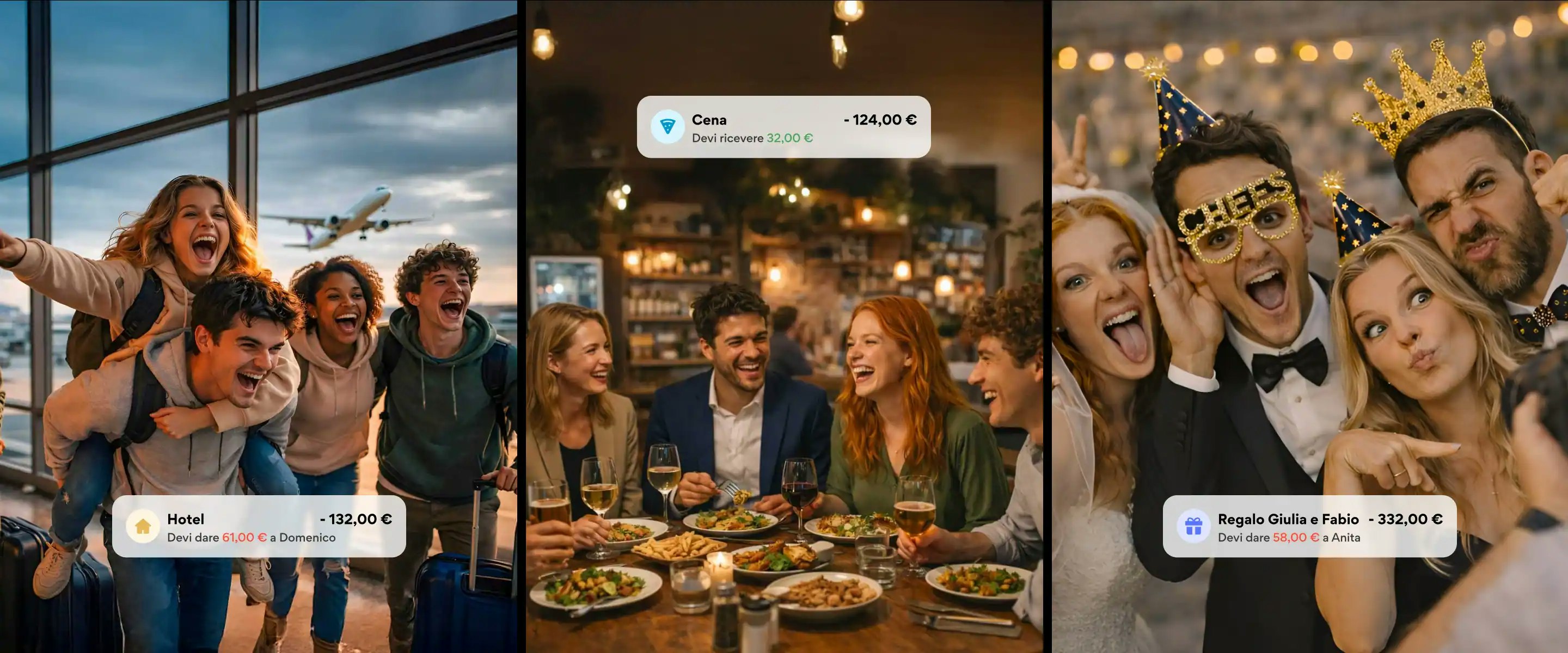 Divisione delle spese di gruppo con SplitHYPE