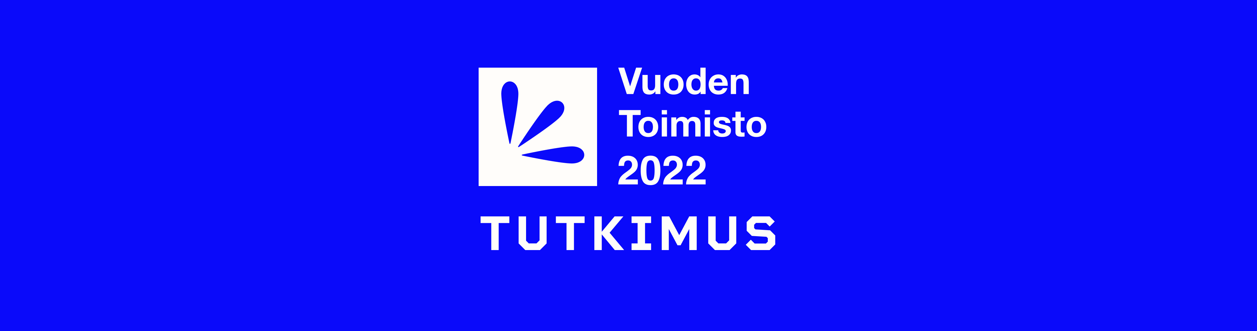 Kuva vuoden toimisto 2022 -tutkimuksen logosta