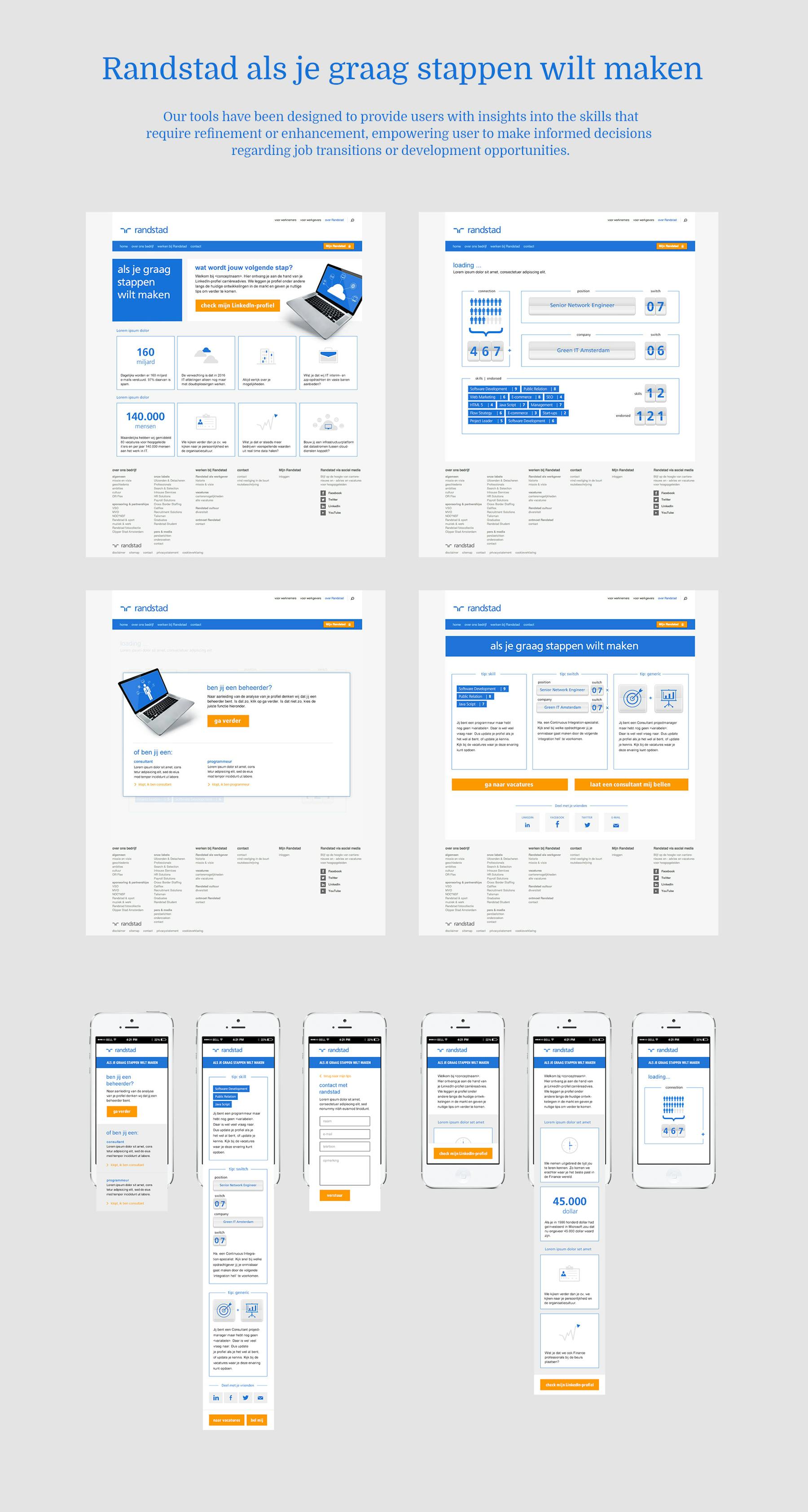 Our tools have been designed to provide users with insights into the skills that  require refinement or enhancement, empowering user to make informed decisions  regarding job transitions or development opportunities.