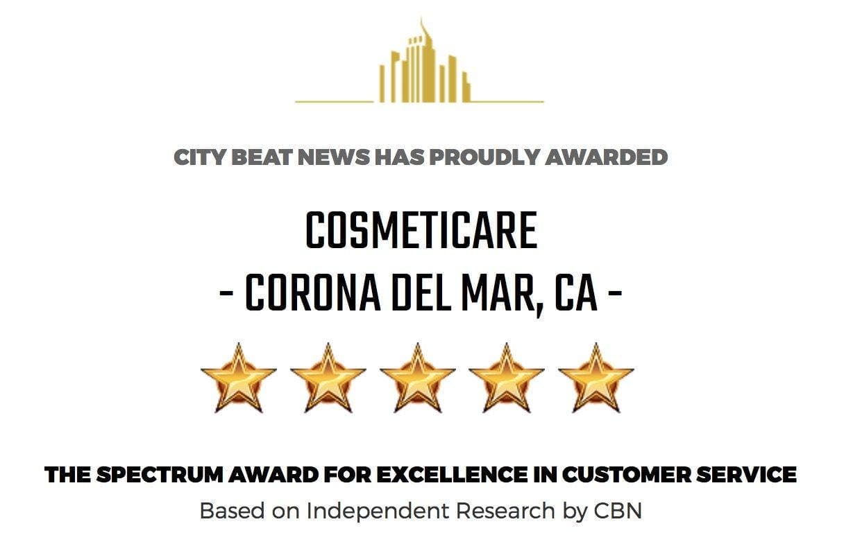 CosmetiCare Honored By City Beat News 2018 Award