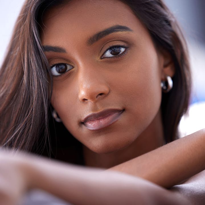 Closeup of Woman's Face