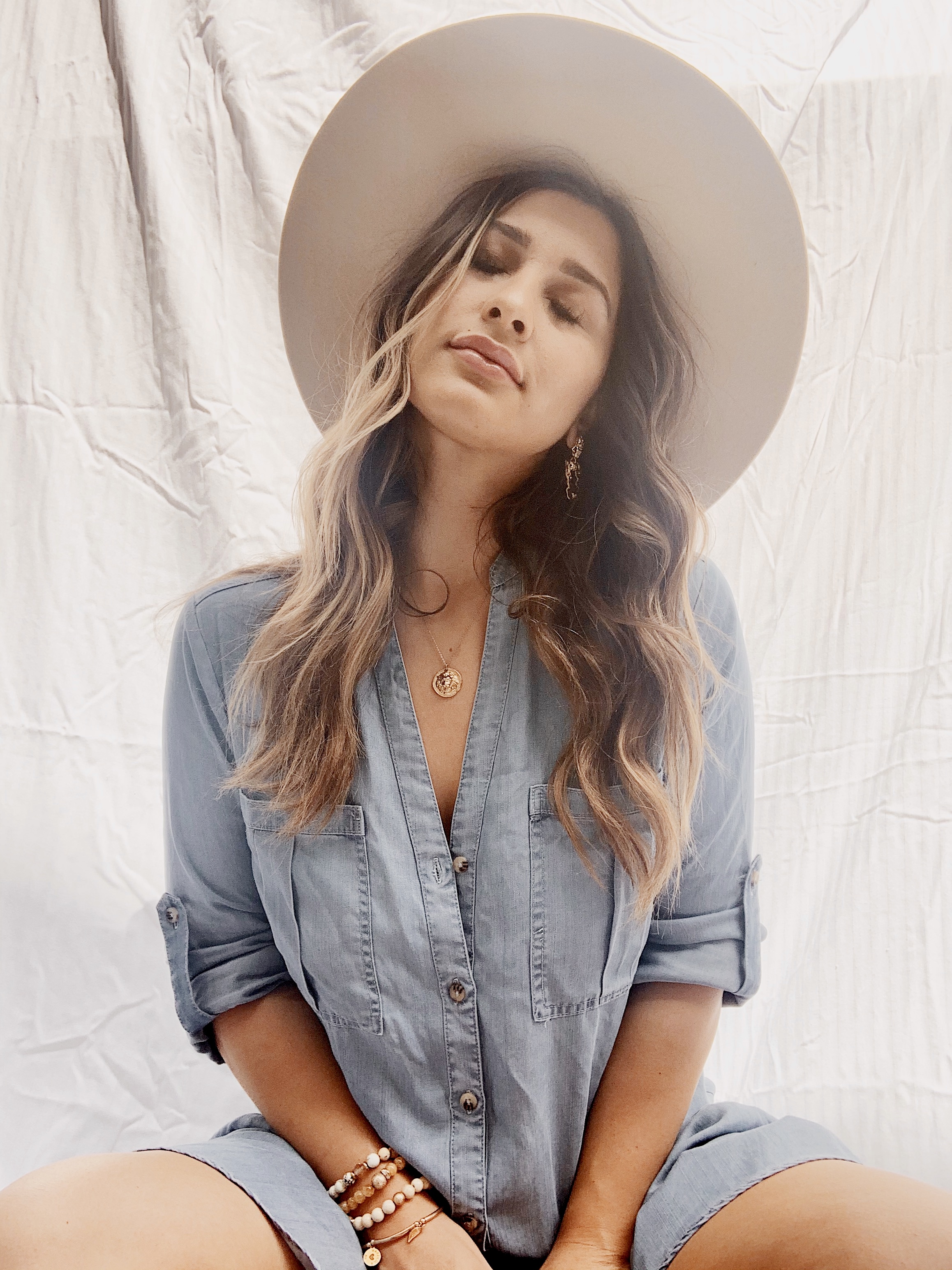 Woman Wearing a Hat
