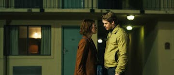 a man and a woman standing together