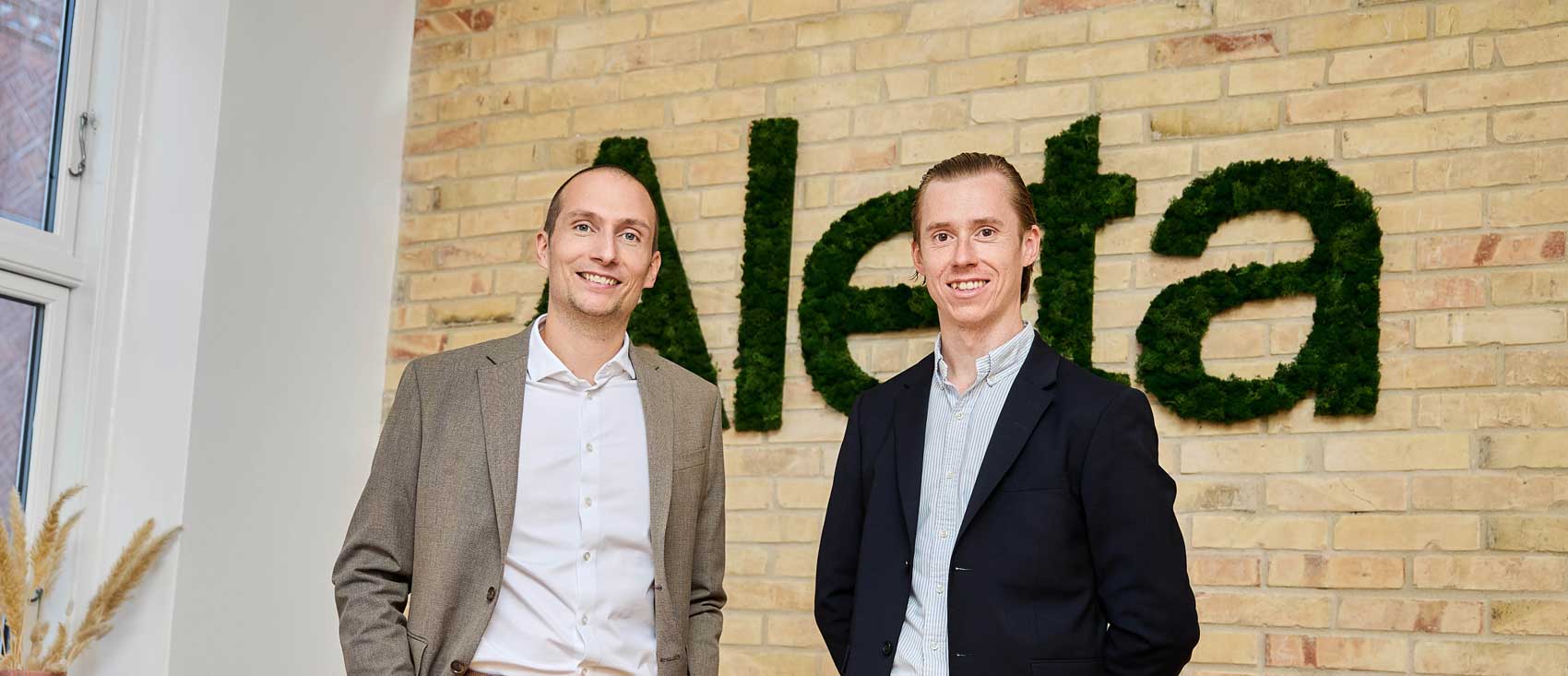 Anders Viskum, CEO Nordics and Co-founder of Aleta (left), and Ken Gamskjær, CEO and Co-founder of Aleta (right)