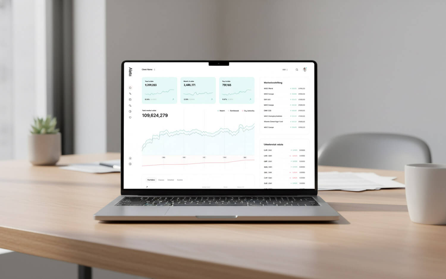 The Aleta wealth platform for forward-thinking family offices.