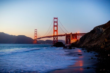 Golden gate bridge fotograferat av vår designer