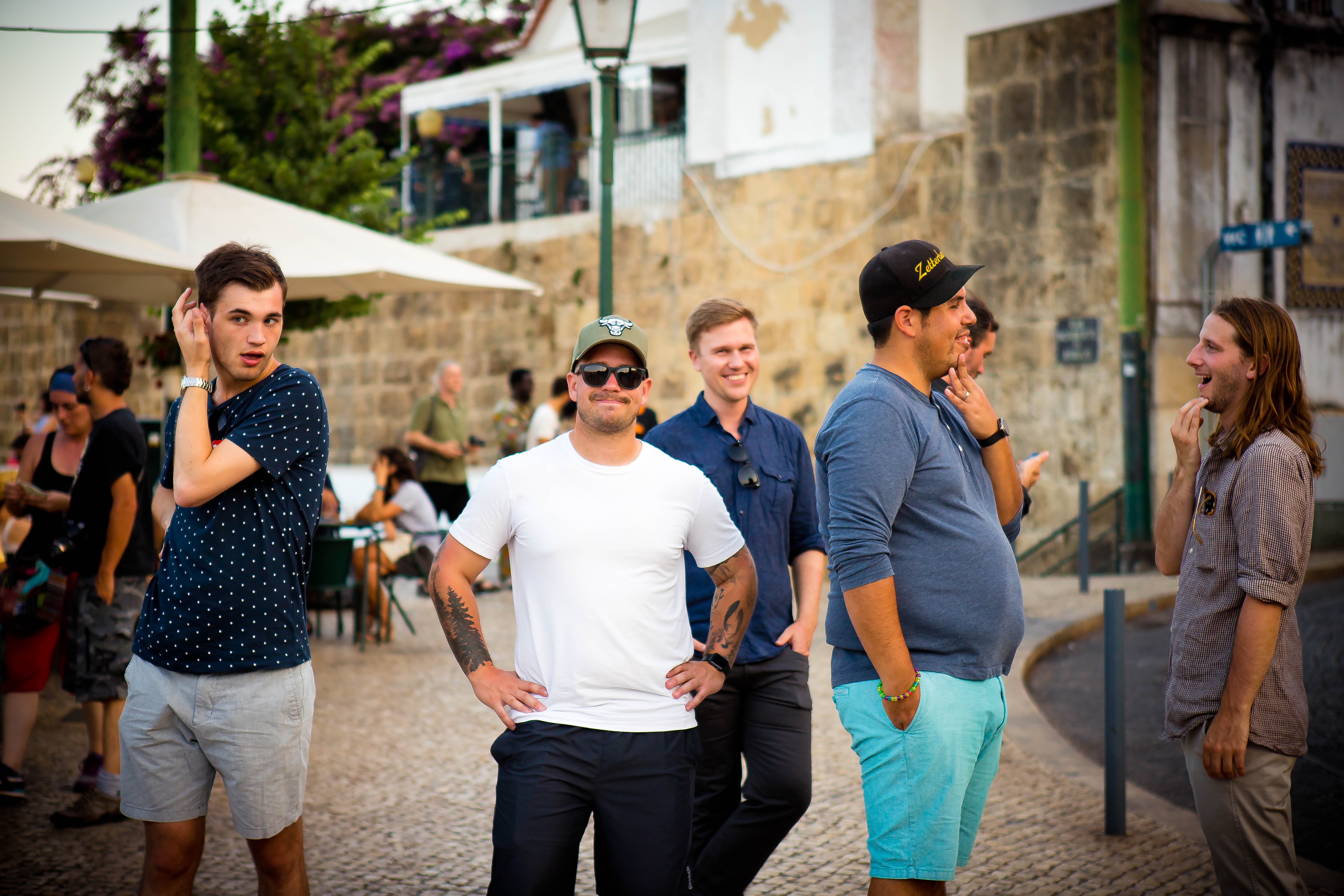 Teamet hänger i Dubrovnik