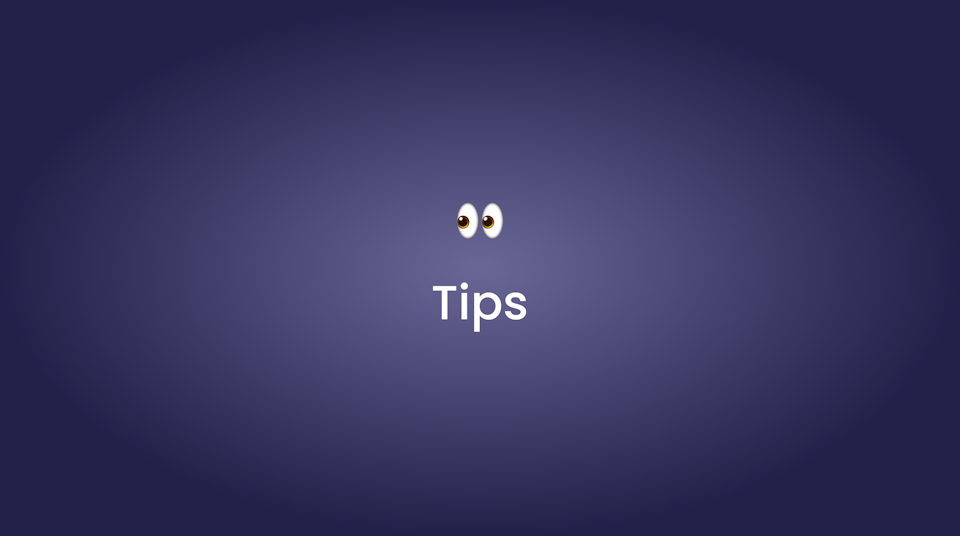 tips inom frontend