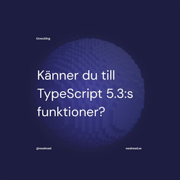 TypeScript 5.3